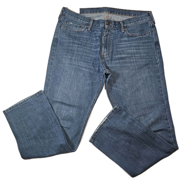 Abercrombie & Fitch Denim Straight Fit 34x32 Men's Jeans - Picture 1 of 9